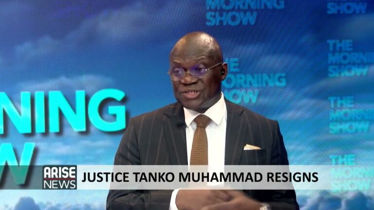 News Segment: Justice Tanko Muhammad Resigns