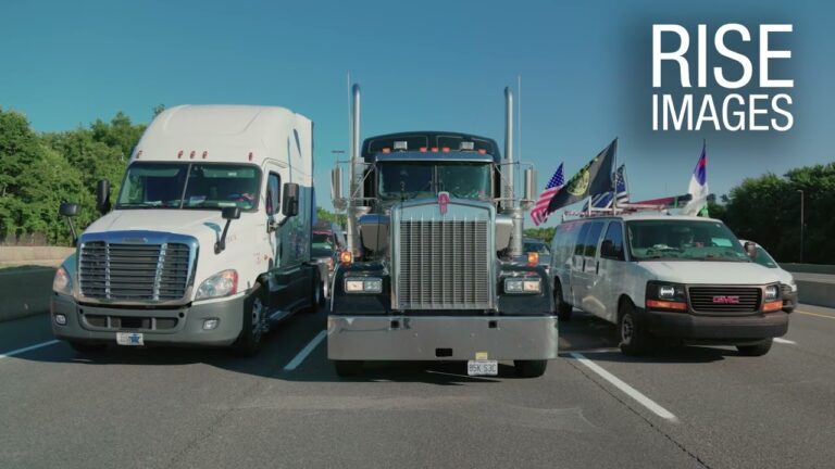 Coordinated Convoy Protest Blocks 4 Major Points Near DC Beltway