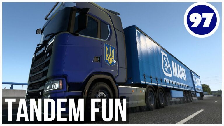ETS2 | Tandem Parking Fun | Euro Truck Simulator 2 Career | Episode 97