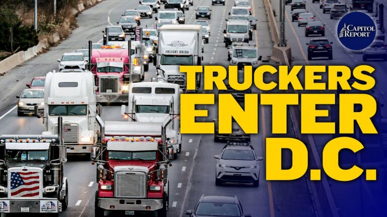 Truckers Try to Enter Nation’s Capital; Russia Sanctions Biden | NTD Capitol Report