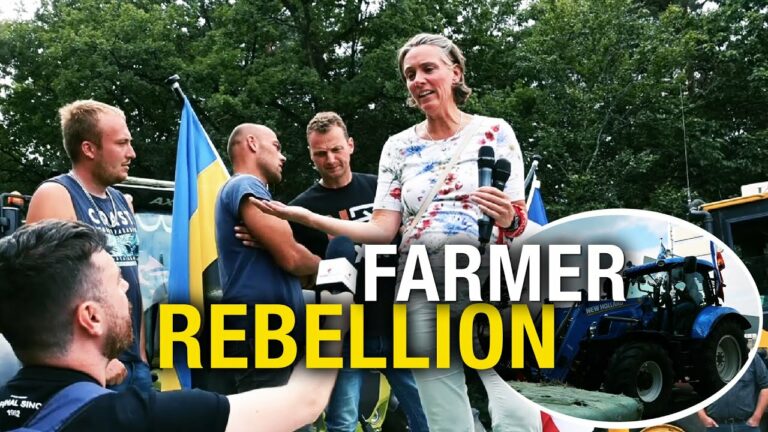 Dutch farmers SPEAK OUT at press conference: 'we want to turn our government back to reality'