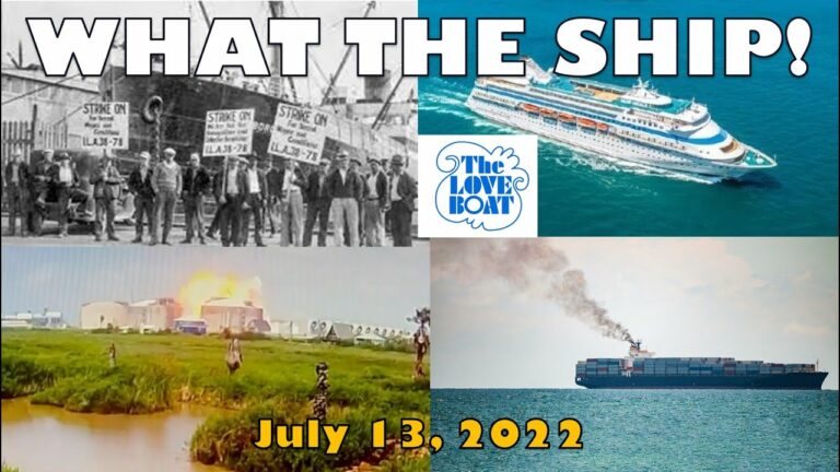 What the Ship! Containers; Transportation Strikes Loom; US Gas; Russian Love Boat & Clean Shipping