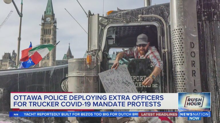 Ottawa police deploying extra officers to respond to trucker COVID-19 mandate protest | Rush Hour