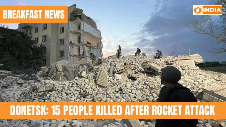 Donetsk: 15 people killed after rocket attack & more | Breakfast News | 11.07.2022