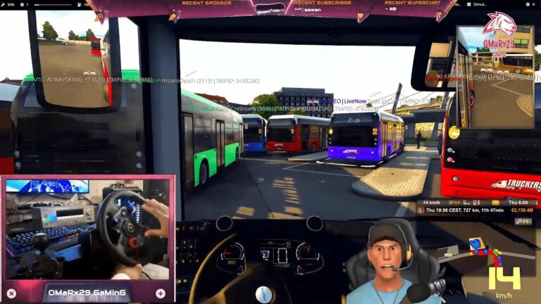 Euro Bus Simulator 2 | Truckers MP | Logitech G29 Gameplay | ITVTC