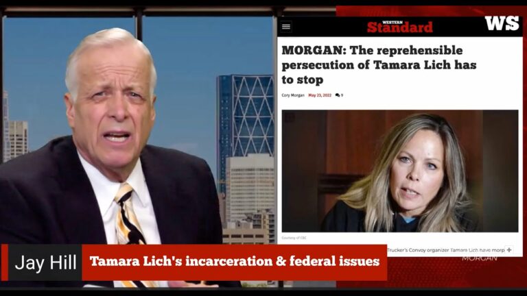 Jay Hill on Tamara Lich's incarceration & federal issues