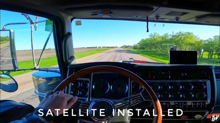 SATELLITE INSTALLED | My Trucking Life | Vlog #2548 | June 3rd, 2022