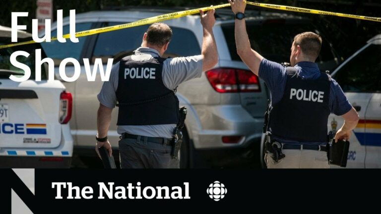 CBC News: The National | Air India suspect killed, Vaccines for kids, B.C. low tides