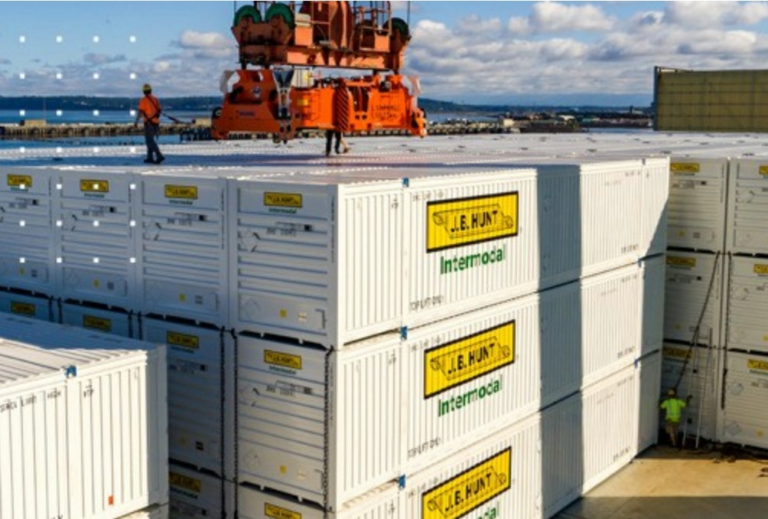 Briefly: J.B. Hunt expands by adding containers to its intermodal fleet