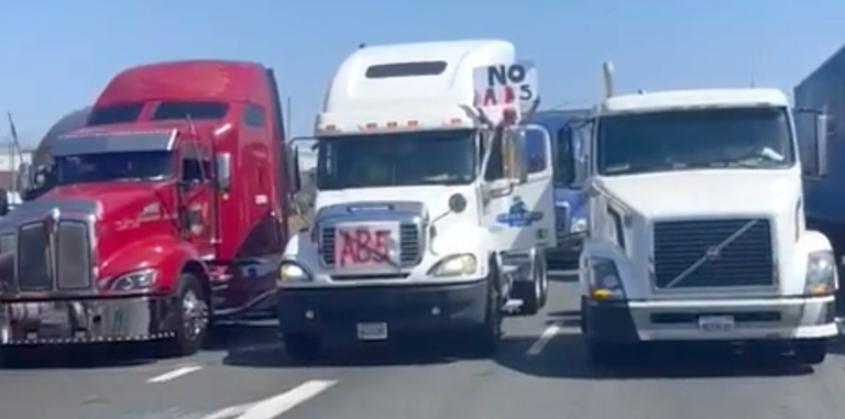 Owner-operator protests over AB 5 underway at California ports