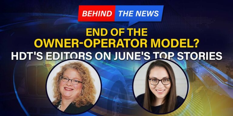Behind the News: The End of the Owner-Operator Model? [Video] – Fleet Management